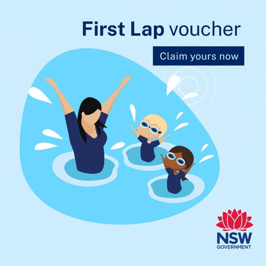 NSW First Lap and Active Kids Vouchers Aquatic Achievers